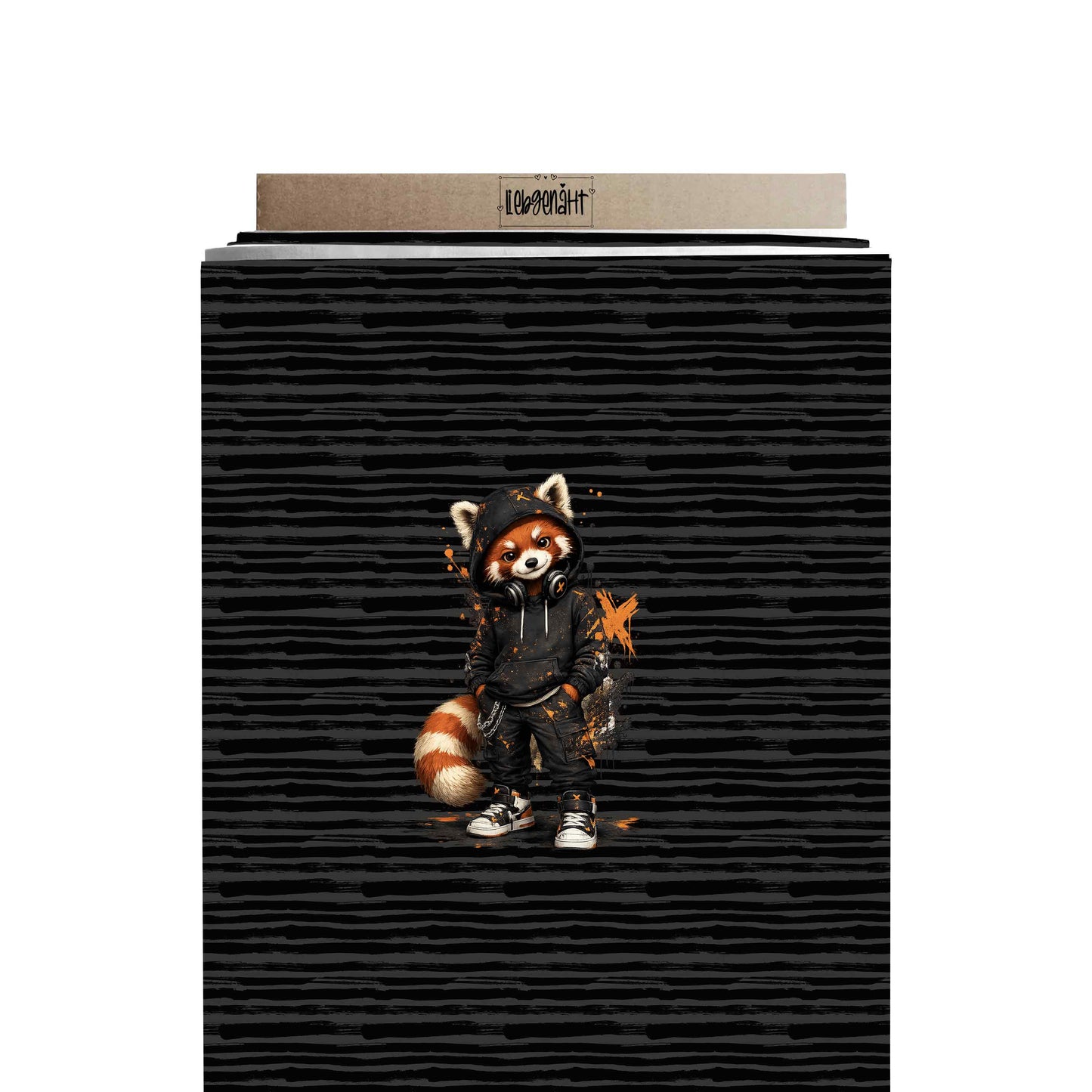 VORBESTELLUNG | HERBSTZEIT | ROTER PANDA - GRAPHITSTREIFEN