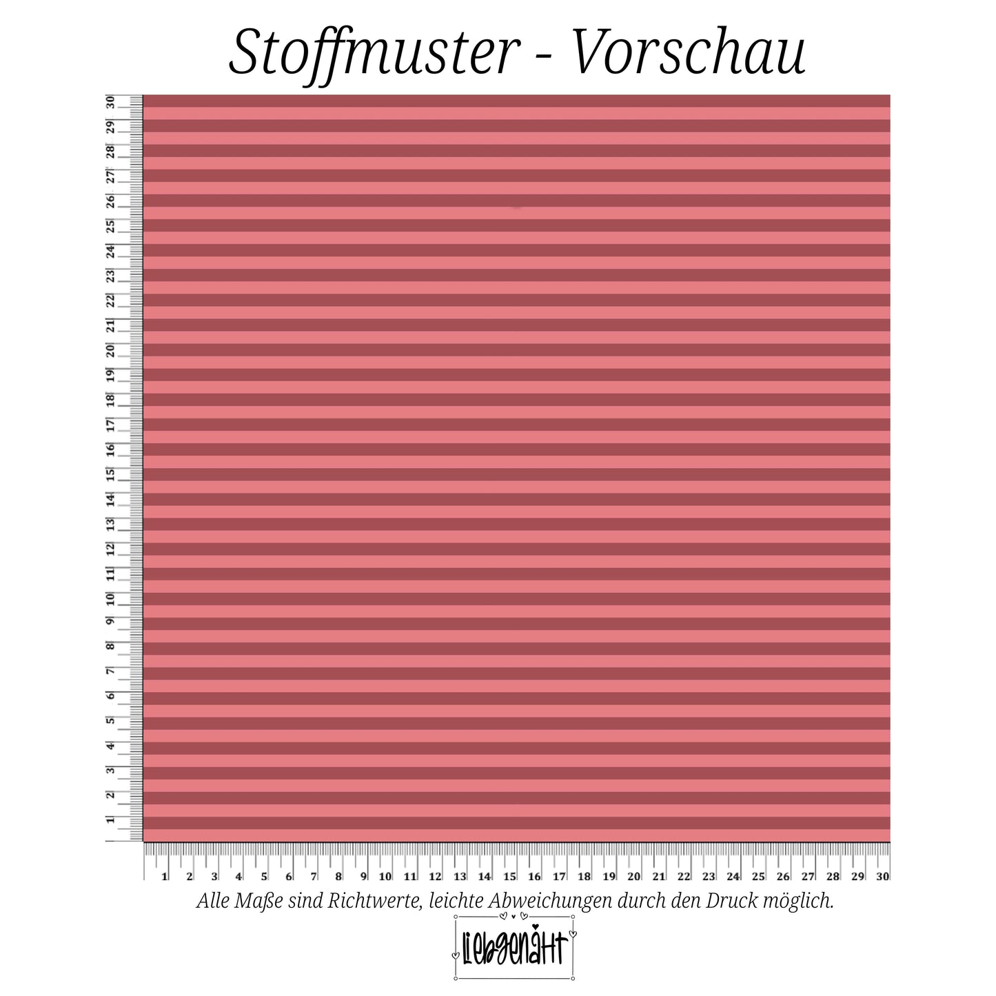 VORBESTELLUNG | HERBSTZEIT | RINGELSTREIFEN - HERBSTROSA
