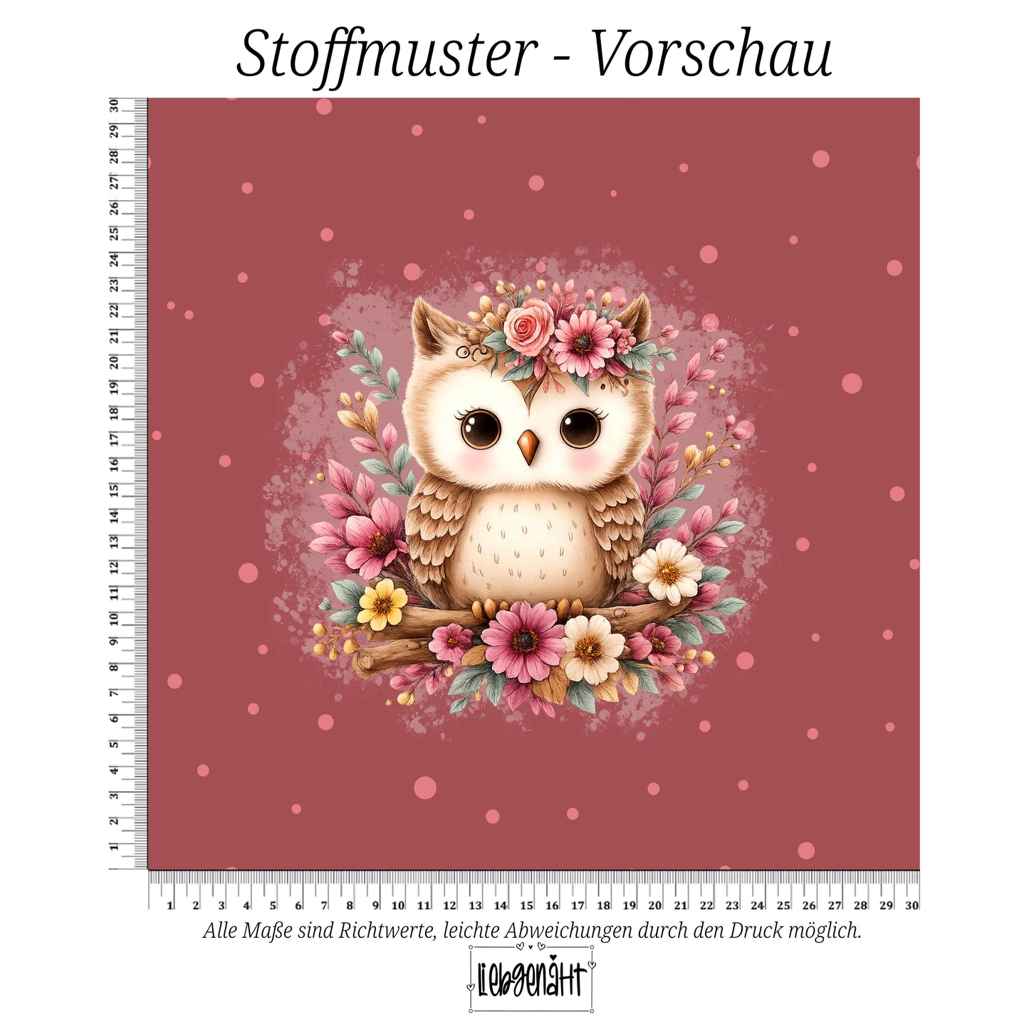 VORBESTELLUNG | HERBSTZEIT | EULE - HERBSTROSA