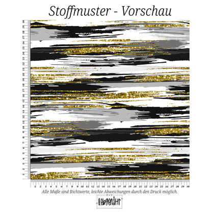 VORBESTELLUNG | WINTERHARMONIE | PINSELSTREIFEN GOLD