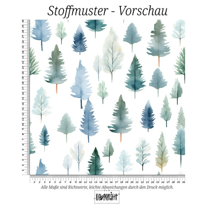 VORBESTELLUNG | WINTERHARMONIE | AQUARELLWALD EISBLAU