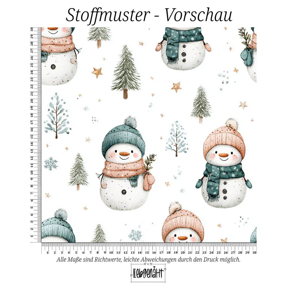 VORBESTELLUNG | WINTERHARMONIE | SCHNEEMANNZAUBER MINTROSÉ