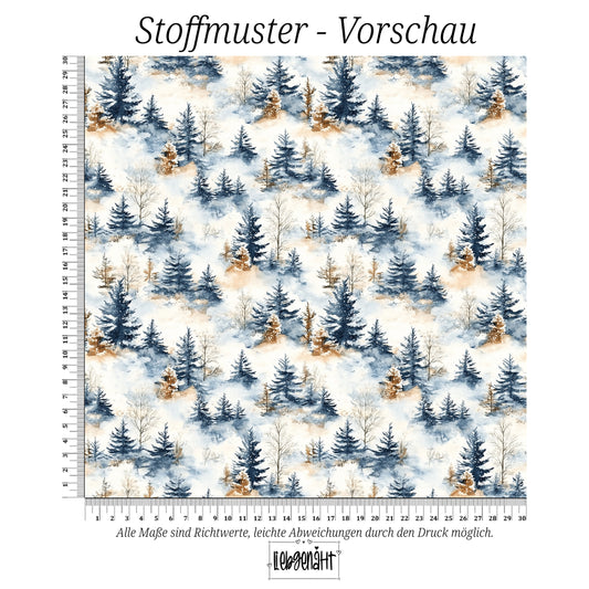 VORBESTELLUNG | WINTERHARMONIE | WINTERWALD AQUARELL