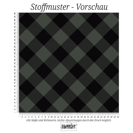 VORBESTELLUNG | WINTERHARMONIE | WINTERKARO TANNENGRÜN