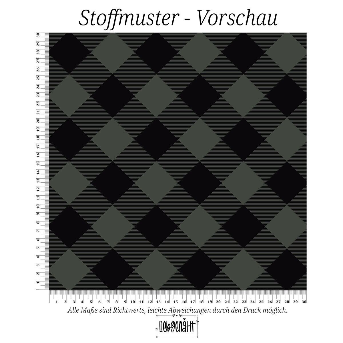 VORBESTELLUNG | WINTERHARMONIE | WINTERKARO TANNENGRÜN