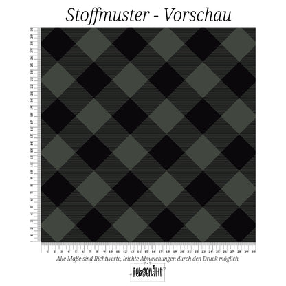 VORBESTELLUNG | WINTERHARMONIE | WINTERKARO TANNENGRÜN