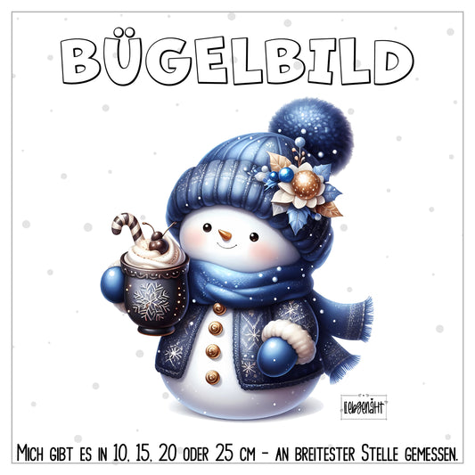 VORBESTELLUNG | BÜGELBILD | SÜßER SCHNEEMANN 3