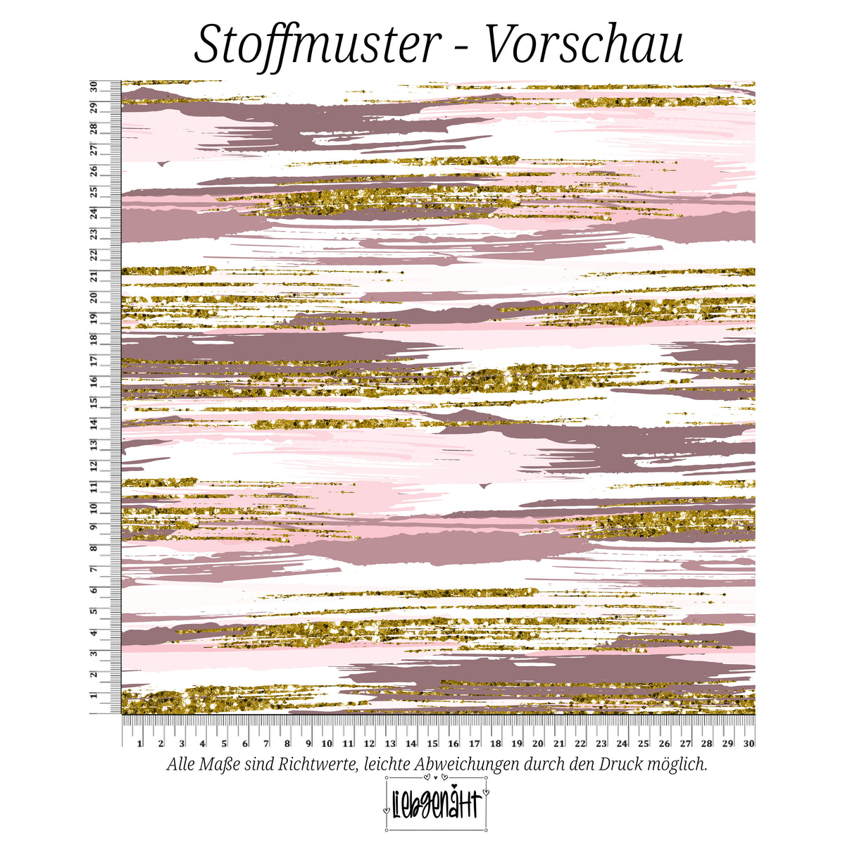 VORBESTELLUNG | WINTERHARMONIE | PINSELSTRICHE ROSÉ-GOLD