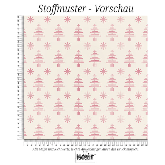 VORBESTELLUNG | WINTERHARMONIE | STRICKBÄUMCHEN ROSA