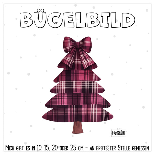VORBESTELLUNG | BÜGELBILD | TANNENBAUM