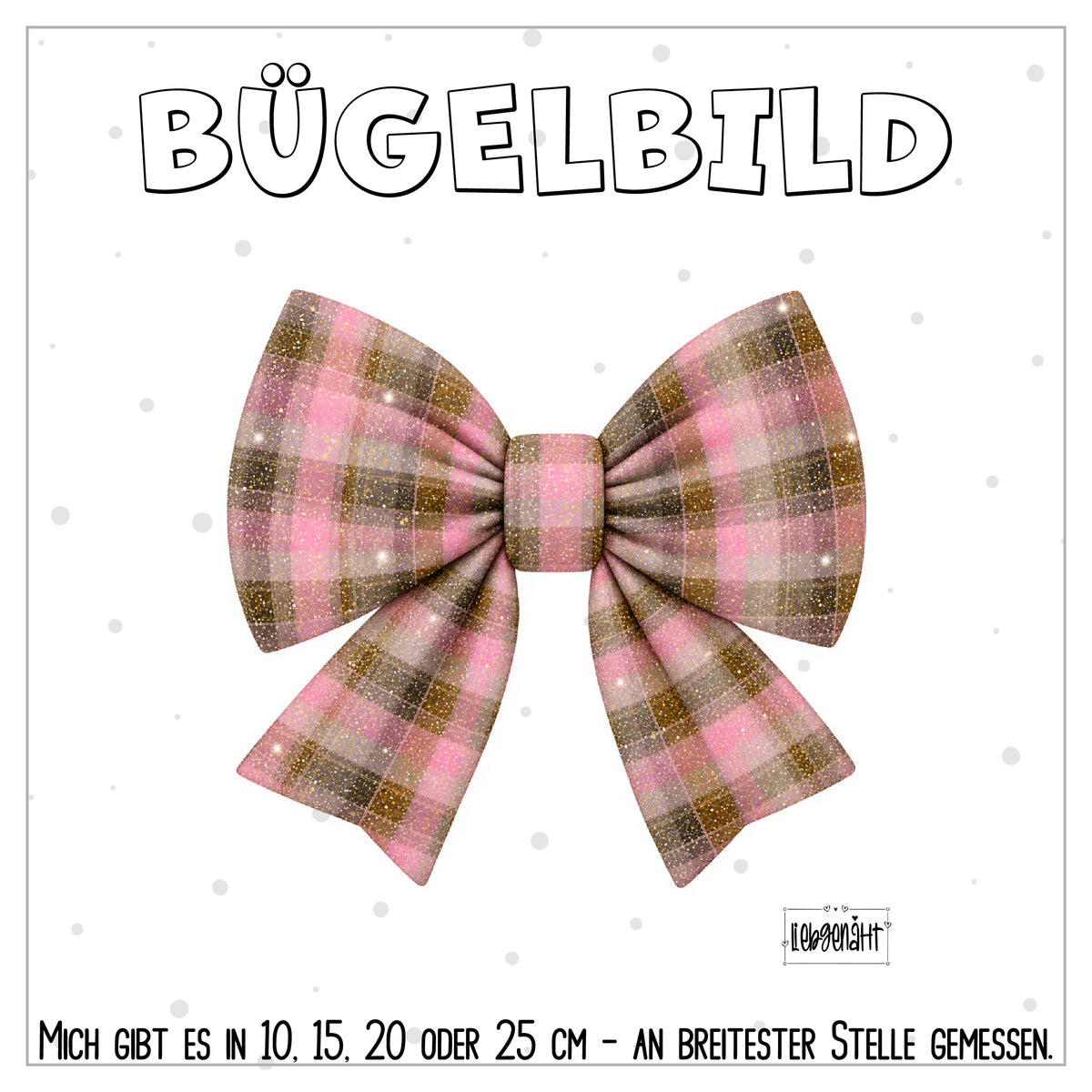 VORBESTELLUNG | BÜGELBILD | SCHLEIFE 2
