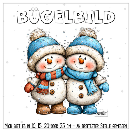 VORBESTELLUNG | BÜGELBILD | SCHNEEMANN