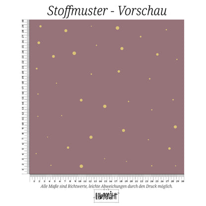 VORBESTELLUNG | WINTERHARMONIE | PÜNKTCHEN MAUVE-GOLD