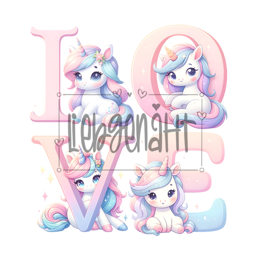 VORBESTELLUNG! Love Einhorn