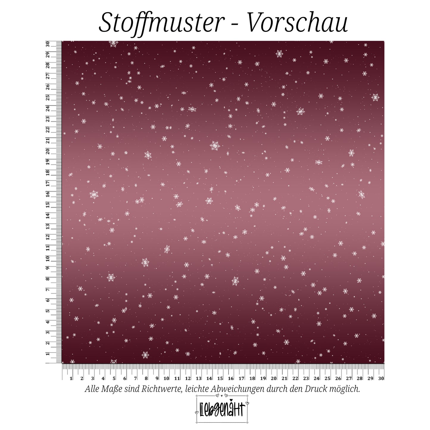 VORBESTELLUNG | WINTERZEIT | BURGUNDERSCHNEE