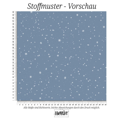 VORBESTELLUNG | WINTERTIERE | KOMBI SCHNEEFLOCKEN EISBLAU