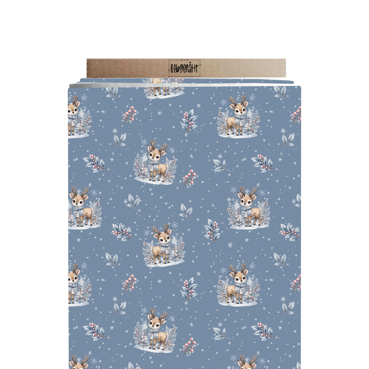 VORBESTELLUNG | WINTERTIERE | ALLOVER REH EISBLAU