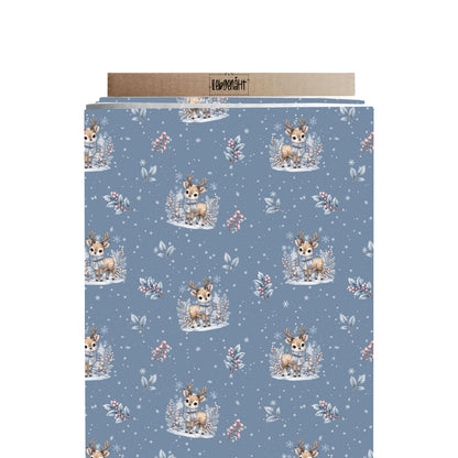 VORBESTELLUNG | WINTERTIERE | ALLOVER REH EISBLAU