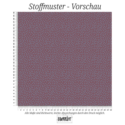 VORBESTELLUNG | WINTERTIERE | KOMBI PUNKTE MAUVE EISBLAU