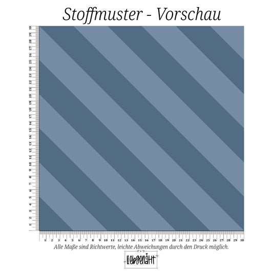 VORBESTELLUNG | WINTERWELT | KOMBI STREIFEN EISBLAU