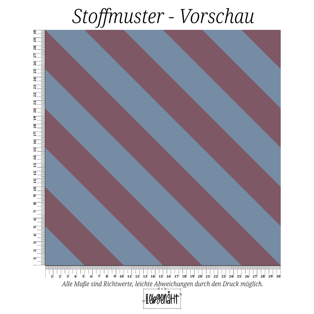 VORBESTELLUNG | WINTERWELT | KOMBI STREIFEN EISBLAU-MAUVE