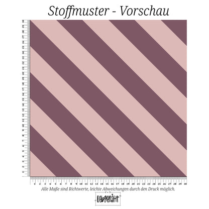 VORBESTELLUNG | WINTERWELT | KOMBI STREIFEN MAUVE-ROSÉ