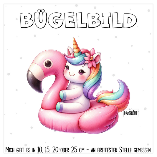 VORBESTELLUNG | BÜGELBILD | SOMMER EINHORN 6