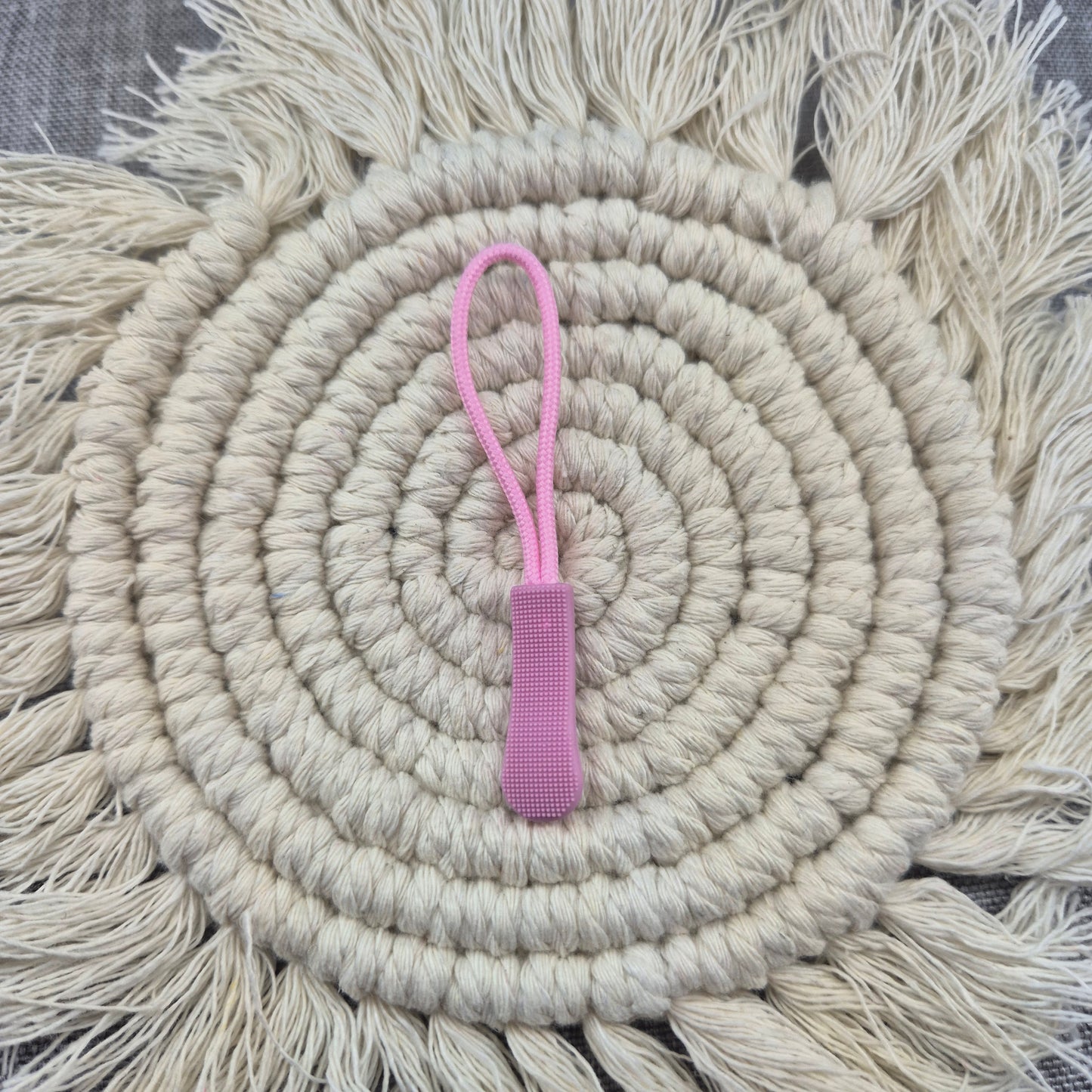 ZIPPER ANHÄNGER | Mauve