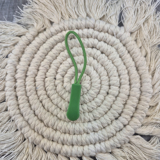 ZIPPER ANHÄNGER | Hellgrün