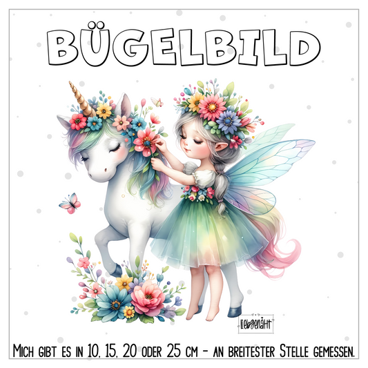 VORBESTELLUNG | BÜGELBILD | EINHORN & FEE 3