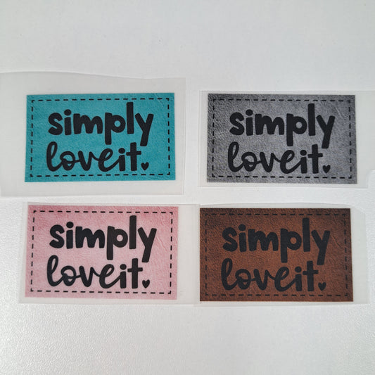 VORBESTELLUNG! Label simply love it