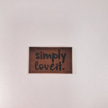 VORBESTELLUNG! Label simply love it