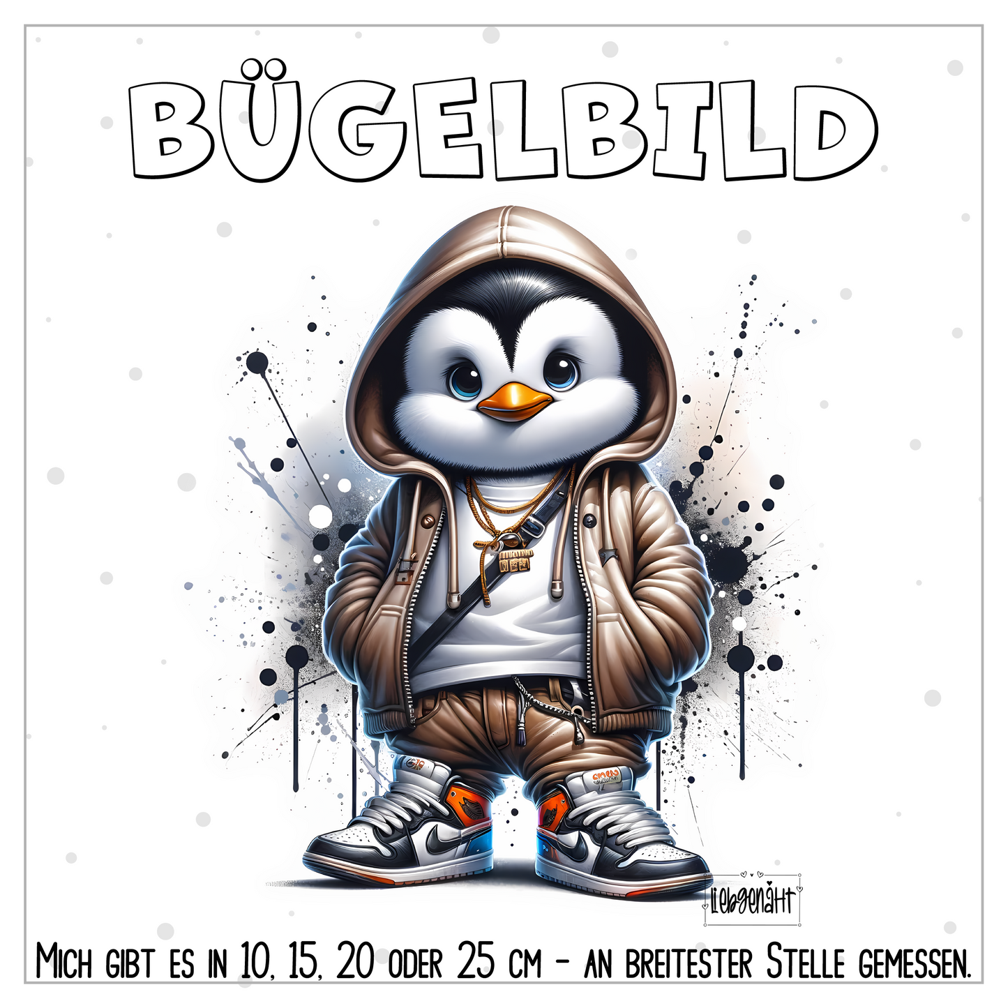 VORBESTELLUNG | BÜGELBILD | COOLER PINGUIN