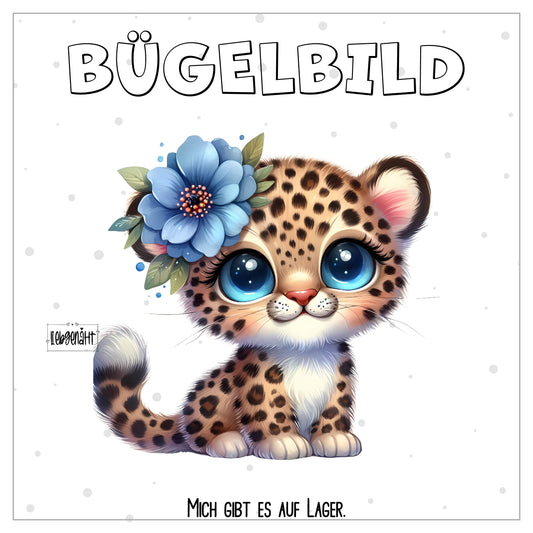 GLITZER! Leopard - 15 cm