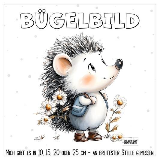 VORBESTELLUNG | BÜGELBILD | WANDER IGEL