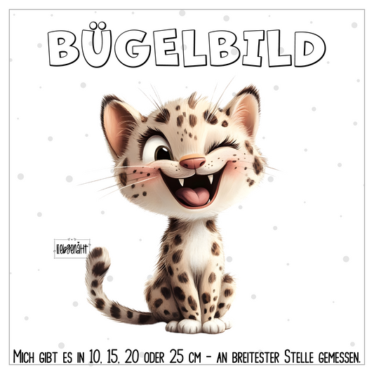VORBESTELLUNG | BÜGELBILD | GETIGERTE KATZE
