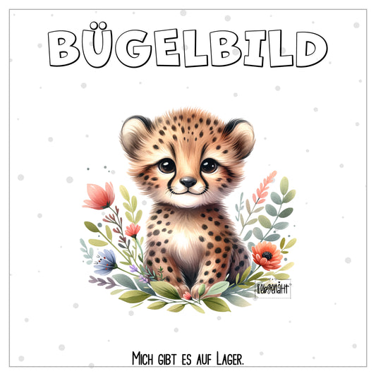 GLITZER! Leopard - 15 cm
