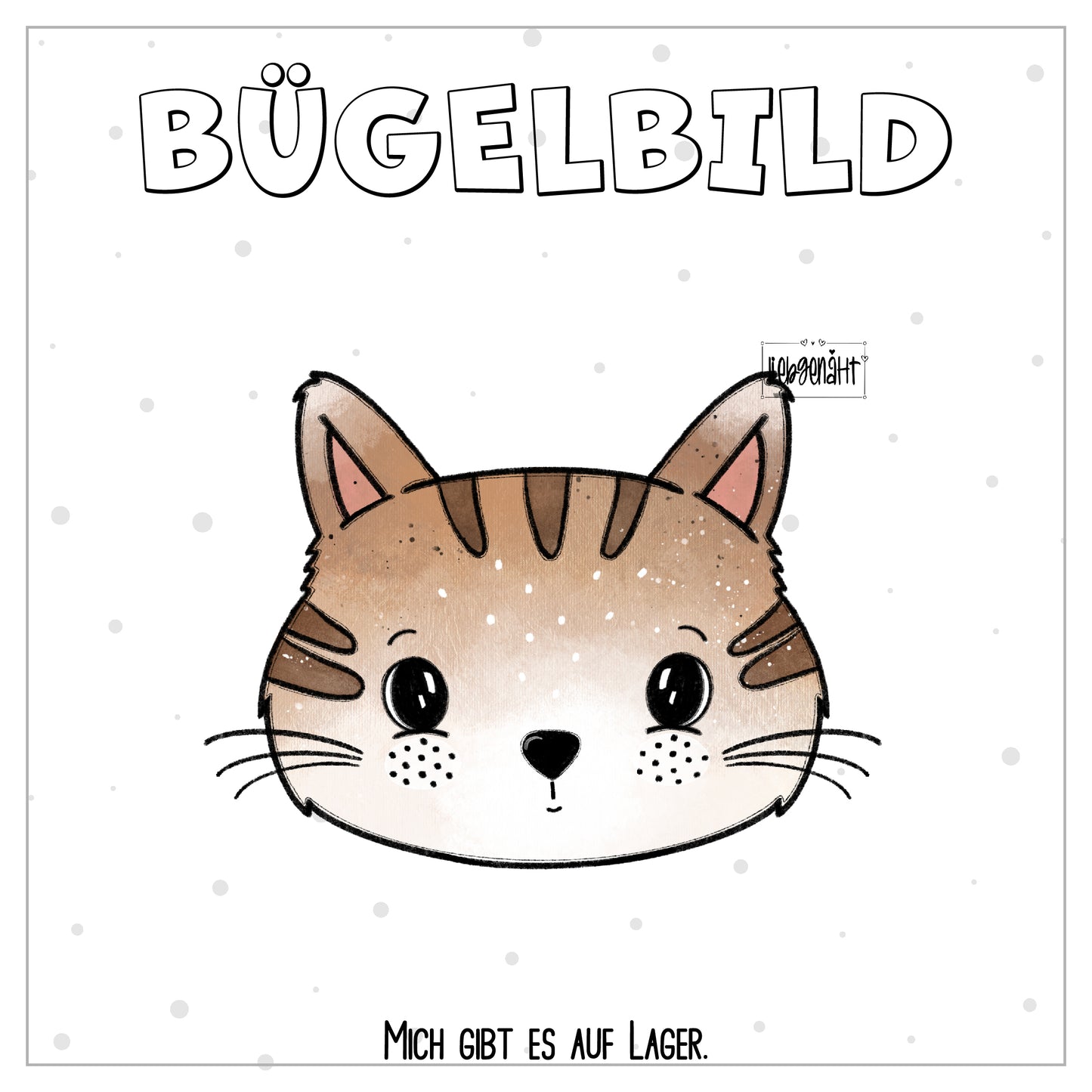Katze - Katzengold - 15 cm
