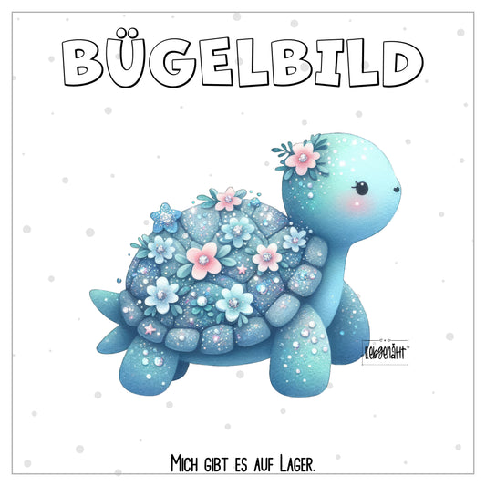 Schildkröte - 20 cm - Glitzer