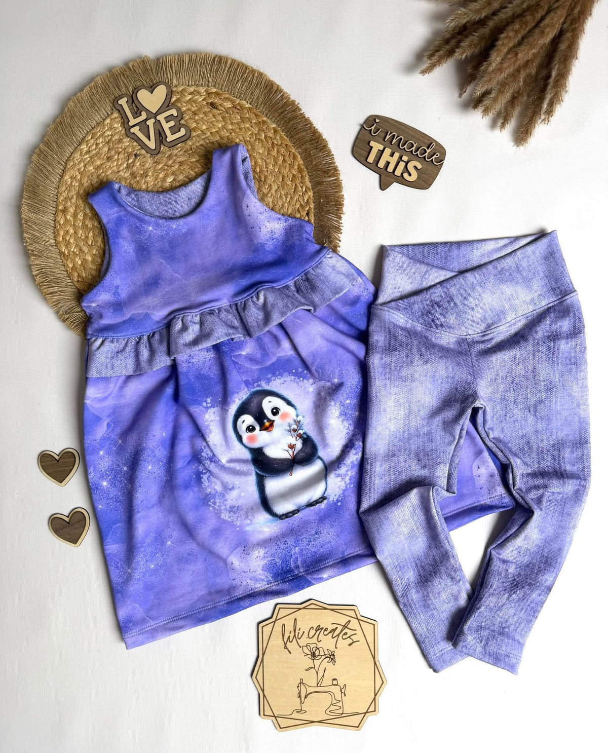 VORBESTELLUNG | WINTERWELT | DENIM HELL LILA