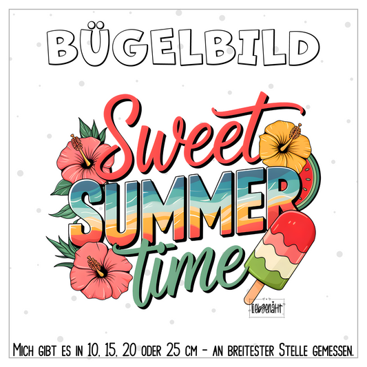 VORBESTELLUNG | BÜGELBILD | SWEET SUMMER TIME