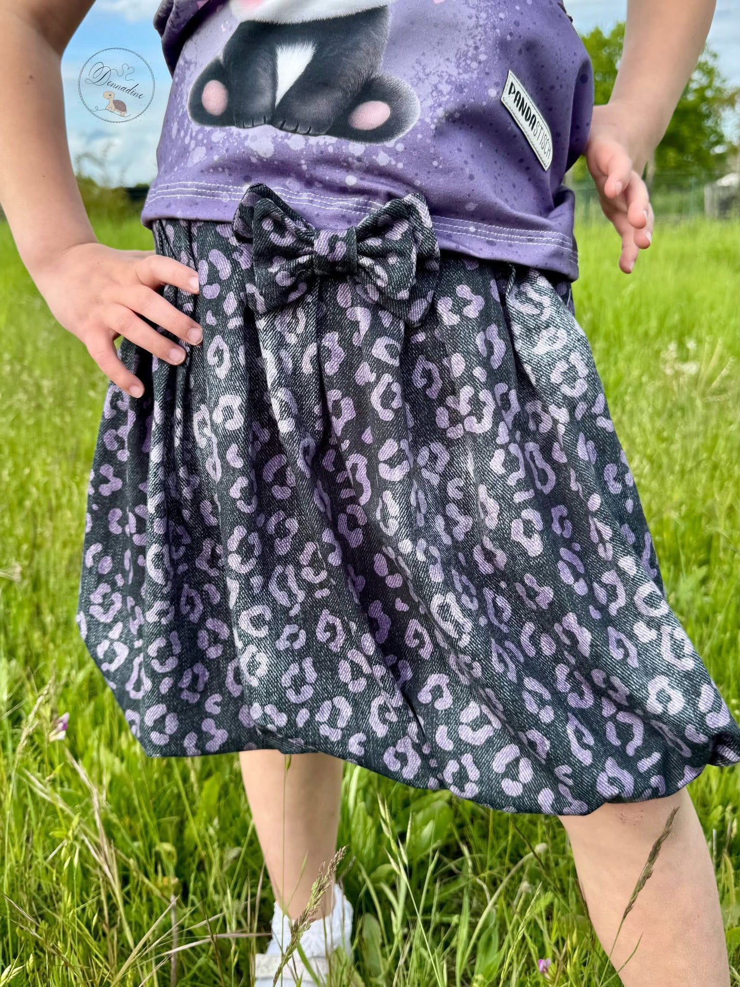 VORBESTELLUNG | DENIM | ANTHRAZIT | LILA LEO | PANDA SERIE