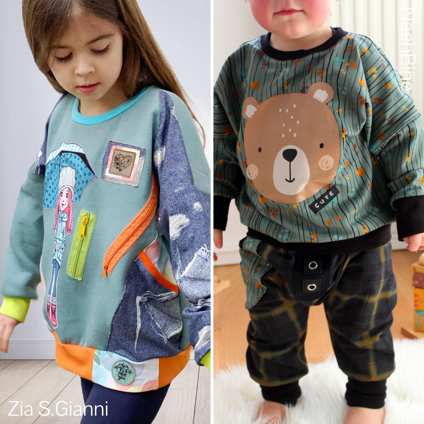 E-BOOK Drop Shoulder Sweater | LiSo`s CozySnuggle | Gr. 80-164