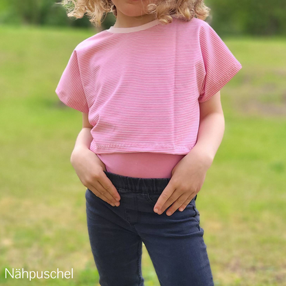 E-BOOK Drop Shoulder Shirt | LiSo`s SummerSnuggle | 80 bis 164