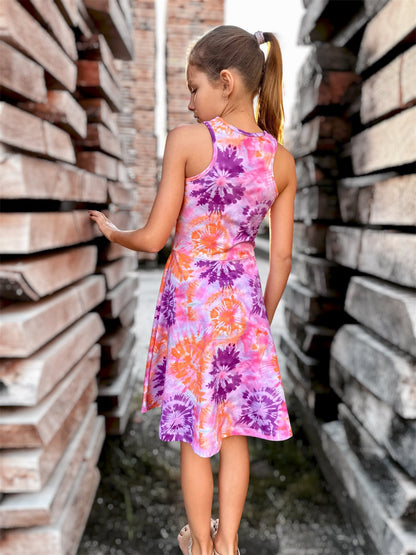 VORBESTELLUNG | SOMMERZEIT | BATIK HELLLILA ORANGE