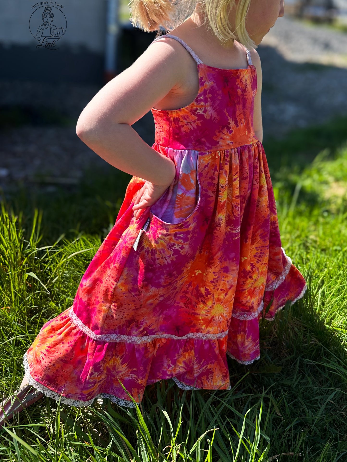 VORBESTELLUNG | SOMMERZEIT | BATIK PINKORANGE