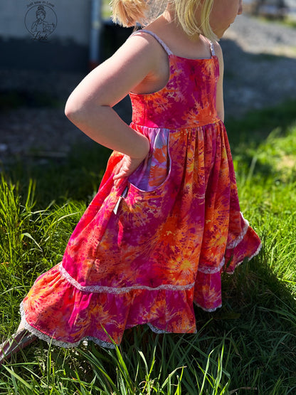 VORBESTELLUNG | SOMMERZEIT | BATIK PINKORANGE