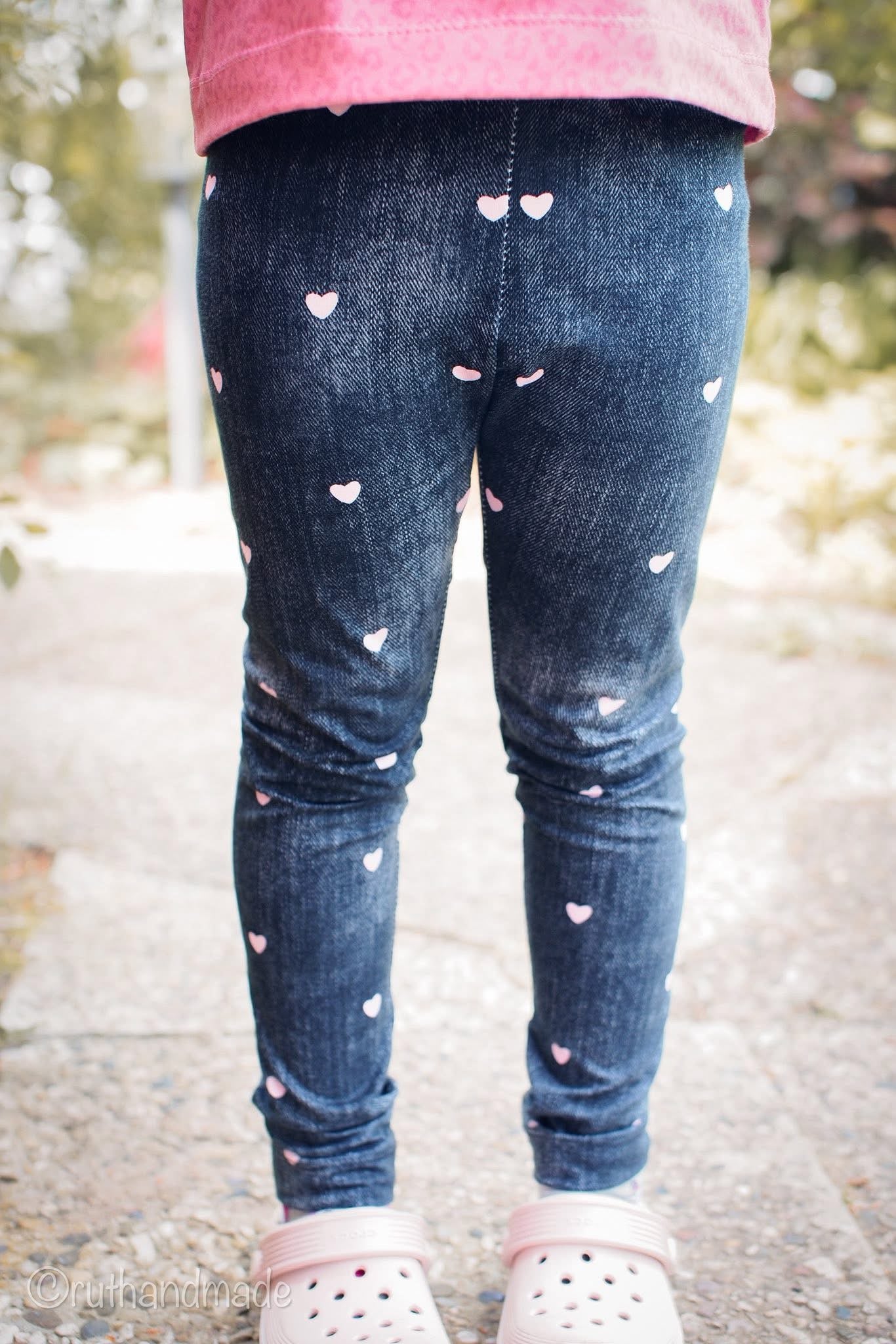 VORBESTELLUNG | DENIM | ANTHRAZIT | ROSA HERZEN