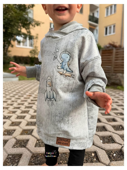 VORBESTELLUNG | DENIM HELLES RAUCHGRAU | IGEL SERIE