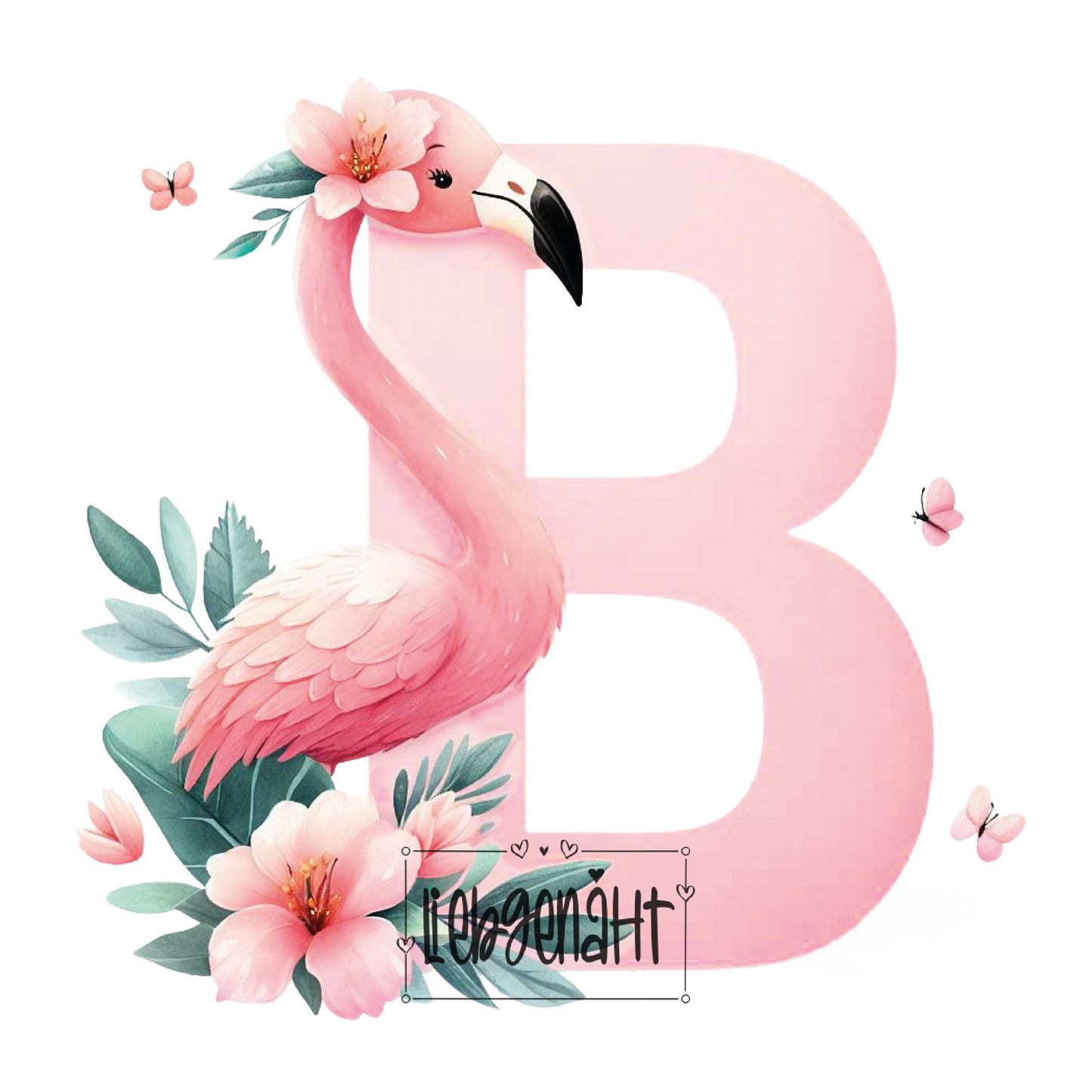 VORBESTELLUNG! - NORMAL - Alphabet Flamingo